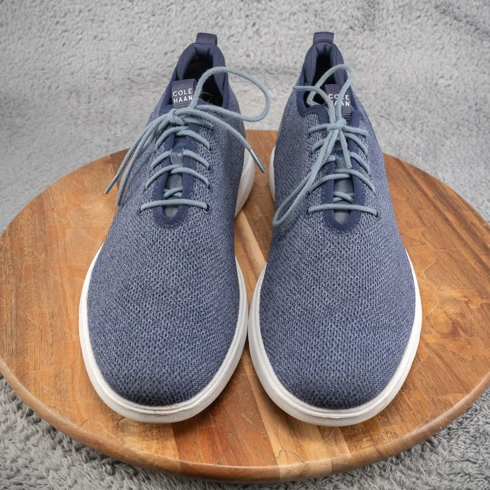 Cole‎ Haan Men's Grand Plus Essex Distance Knit Oxford Shoes Size 13 M
